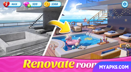 Decoração do Espaço: Iate de Luxo