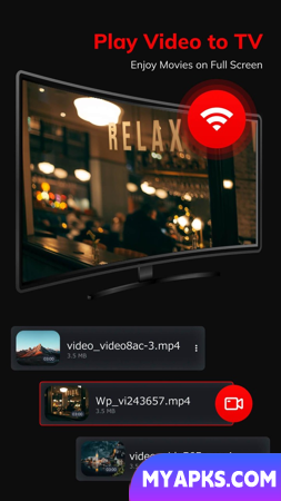 Espelhamento de tela do Chromecast TV