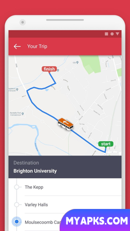 Ônibus da Universidade de Brighton