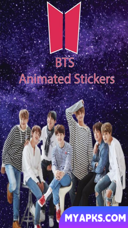 Mais de 1000 adesivos BTS WAStickers