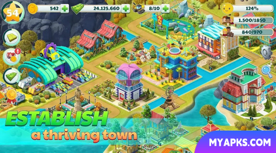 Town City - Jogo de construção de vilarejos com simulação de paraíso