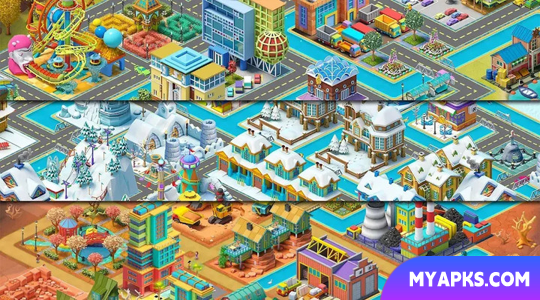 Town City - Jogo de construção de vilarejos com simulação de paraíso