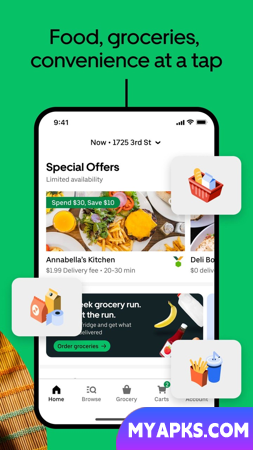 Uber Eats: entrega de refeições locais