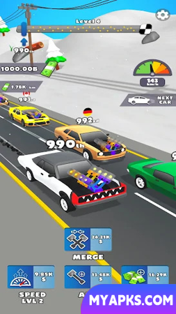Pistões do motor ASMR