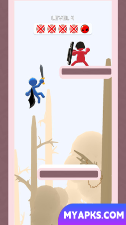 Mestre de Teleporte Stickman 3D