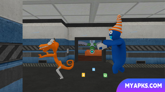 Blue Monsters: Sala do arco-íris