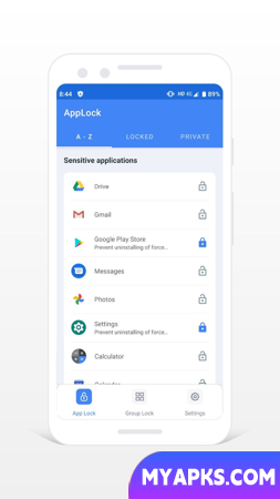 Segurança total do AppLock