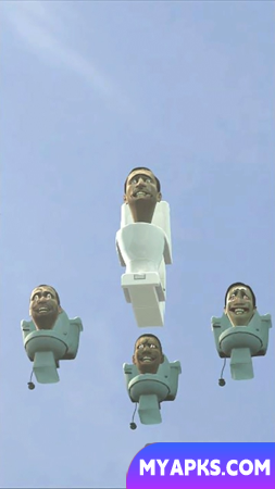 Horror de caça ao banheiro Skibidi 2