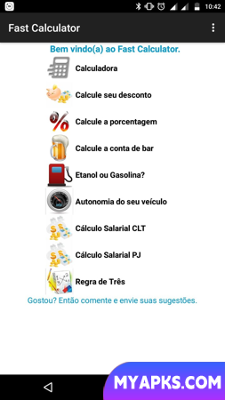 Calculadora Rápida