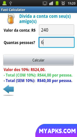 Calculadora Rápida
