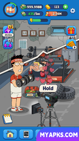 Idle Vlogger - Rich Me!