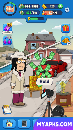 Idle Vlogger - Rich Me!