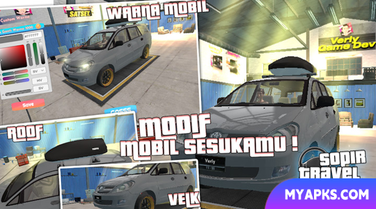 Supir Travel Simulator Indo