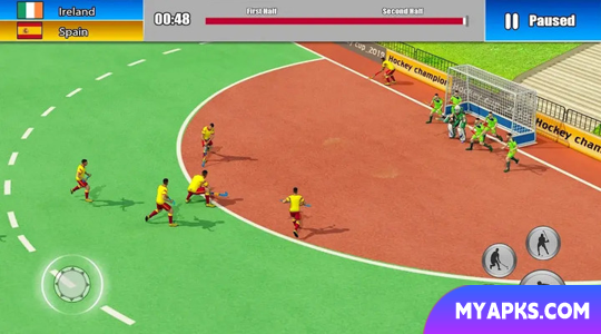 Jogo de hóquei em campo