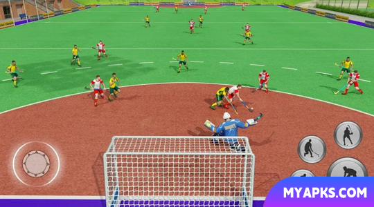 Jogo de hóquei em campo