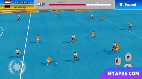 Jogo de hóquei em campo