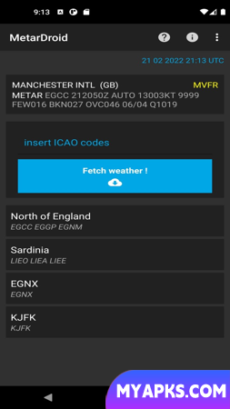 MetarDroid (Metar-Taf)