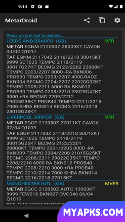 MetarDroid (Metar-Taf)