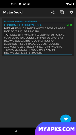 MetarDroid (Metar-Taf)