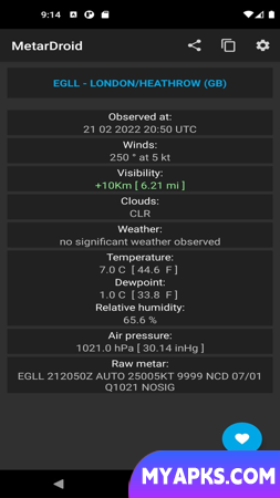 MetarDroid (Metar-Taf)