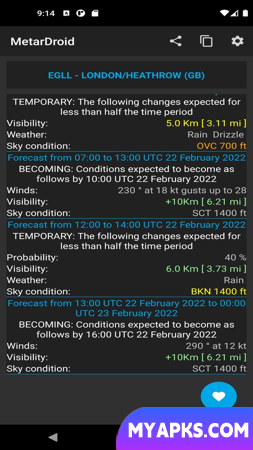 MetarDroid (Metar-Taf)