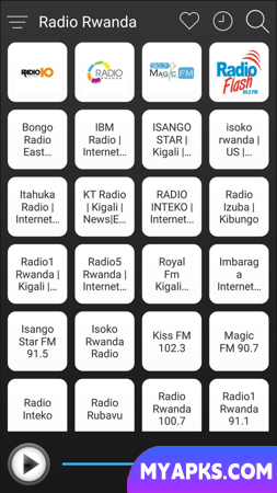 Ruanda Rádio FM AM Música