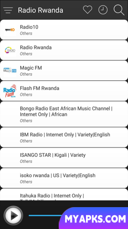 Ruanda Rádio FM AM Música
