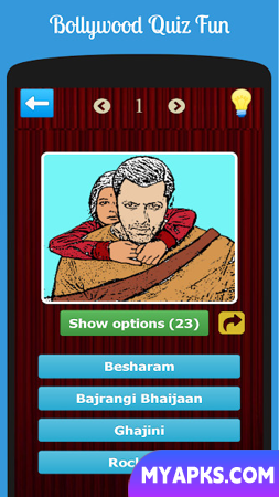 Bollywood Movies Guess - Quiz