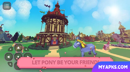Little Pony Craft: Pixel World - Jogos para meninas