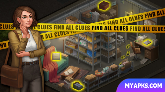 História de mistério do Merge Detective