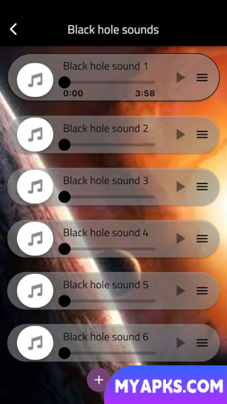 Sons de buraco negro