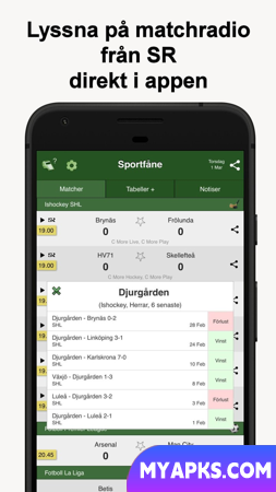 Sportfåne - Serviço de gol