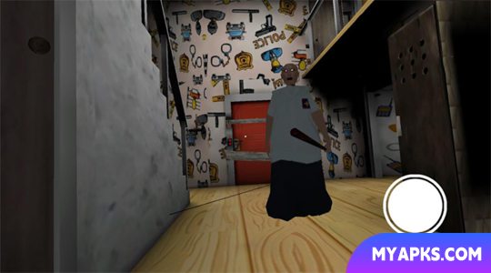 Police Granny Officer Mod : Be