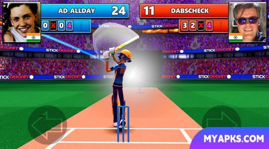 Stick Cricket ao vivo