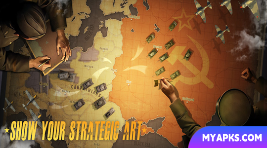 World War II Masters: Jogo de estratégia de guerra mundial