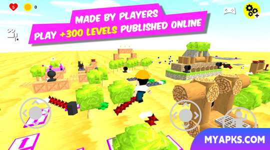 Editor de níveis 3D Mr Maker