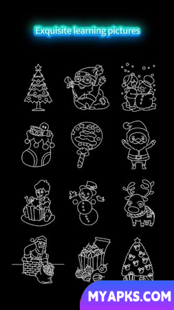 Draw Glow Christmas 2021