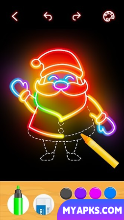 Draw Glow Christmas 2021