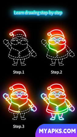 Draw Glow Christmas 2021