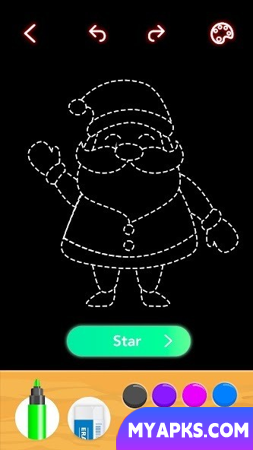 Draw Glow Christmas 2021