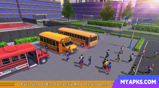 Jogo de ônibus escolar Pro