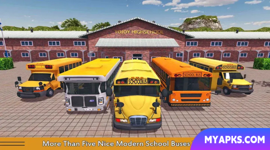 Jogo de ônibus escolar Pro