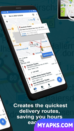 Planejador de rotas com várias paradas