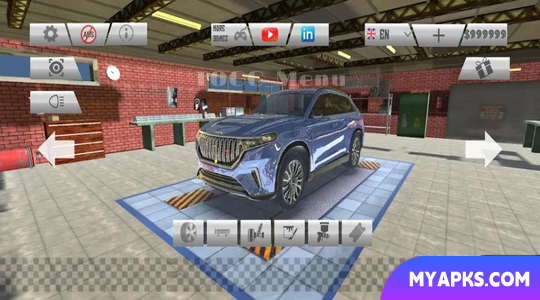 Carro Lada fazendo drift, estacionando
