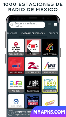 Rádio México - Rádio FM e AM