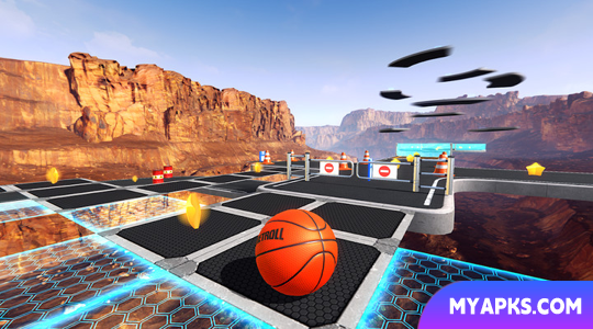 BasketRoll: jogo de bola rolante