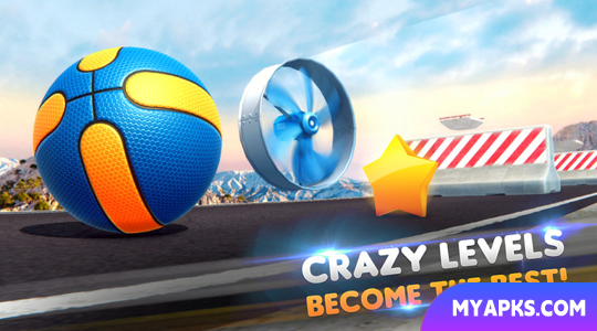 BasketRoll: jogo de bola rolante