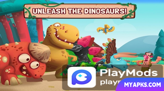 Dino Bash - Guerras de defesa de torre entre dinossauros e homens das cavernas