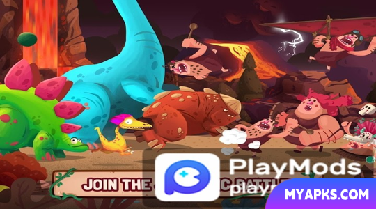 Dino Bash - Guerras de defesa de torre entre dinossauros e homens das cavernas