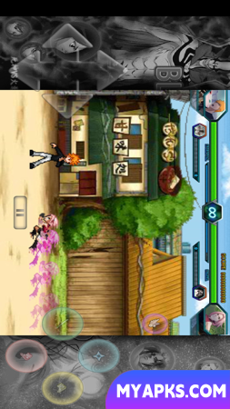 Modificação Death vs Naruto bb